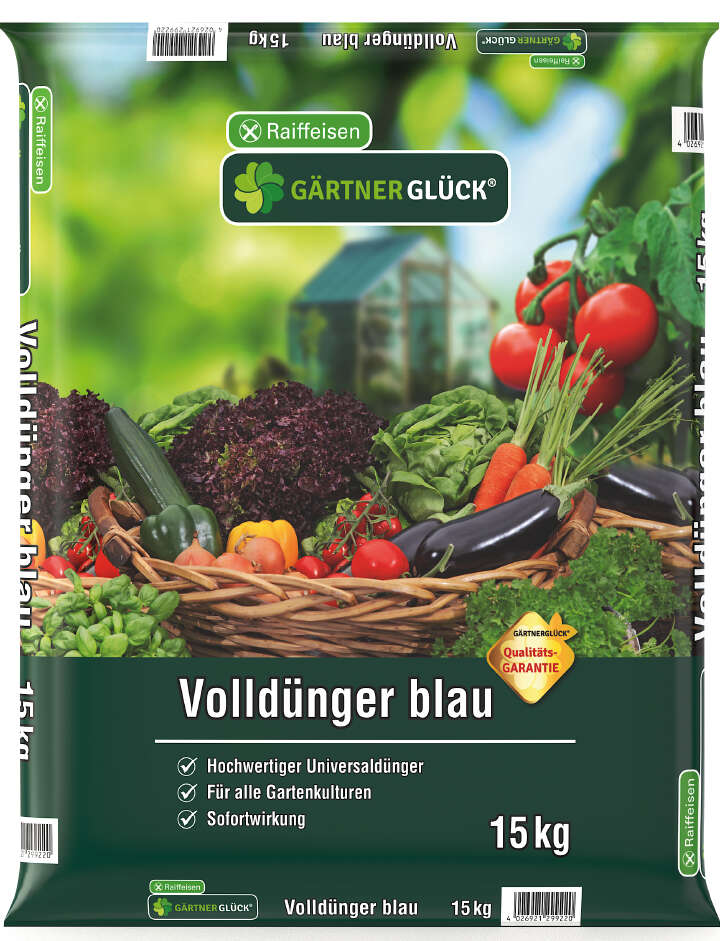 GÄRTNERGLÜCK Volldünger blau